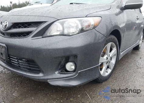 2011 Toyota Corolla S from USA, damaged, VIN 2T1BU4EE8BC693661